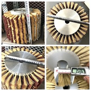 tampico fibre abrasive sanding brush roll size guide