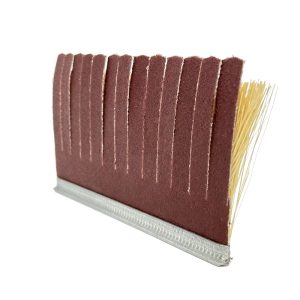 flexible woodworking sanding strip brush abrasive detail