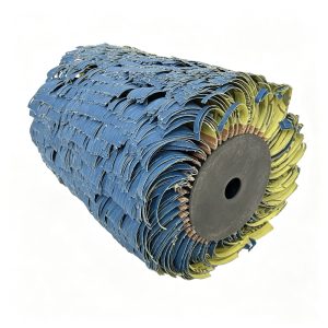 aluminum oxide sanding roller and flap wheels