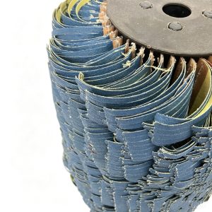 aluminum oxide sanding roller and flap wheels details