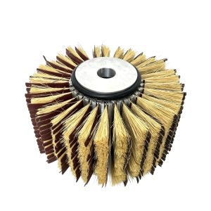 sisal abrasive sanding brush wheel for deburring