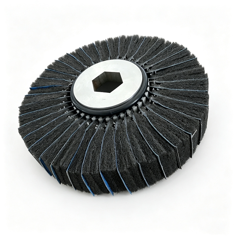 scouring pad & coated abrasive polishing roller for deburring details