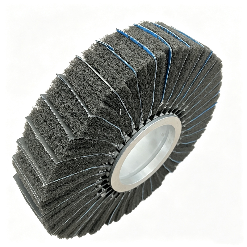non-woven abrasive roller brush for fine polishing