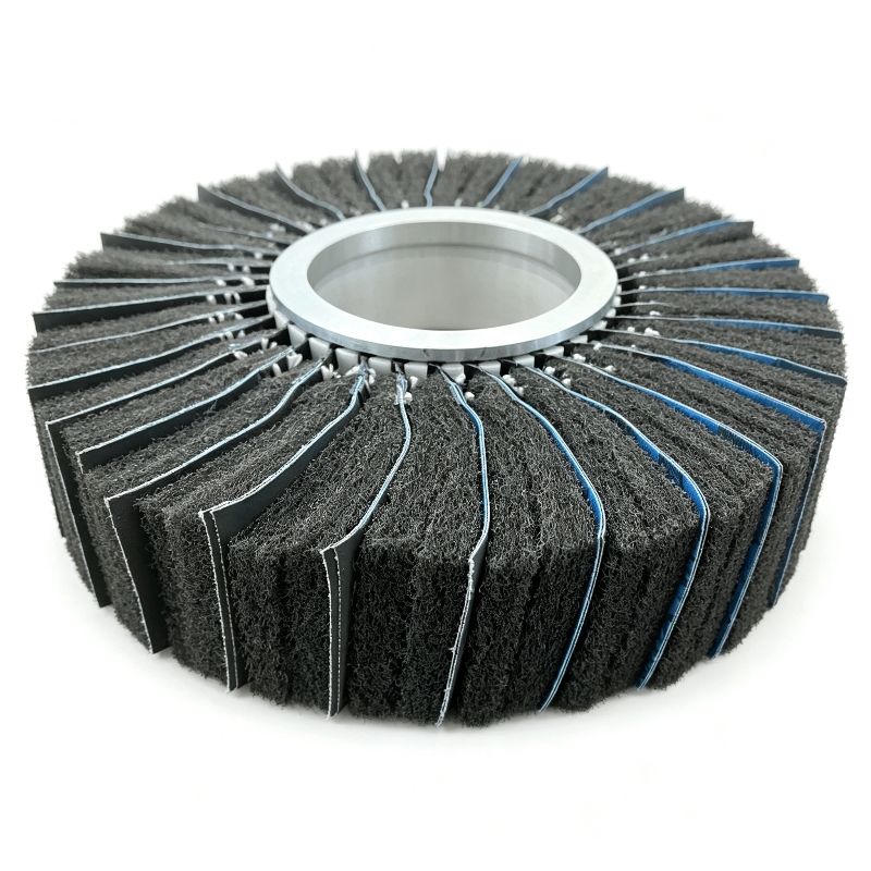 non-woven abrasive roller brush for fine polishing customizable