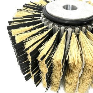 automatic flexible abrasive brush roller details
